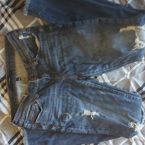 Harper size 26 distressed ankle skinny jeans